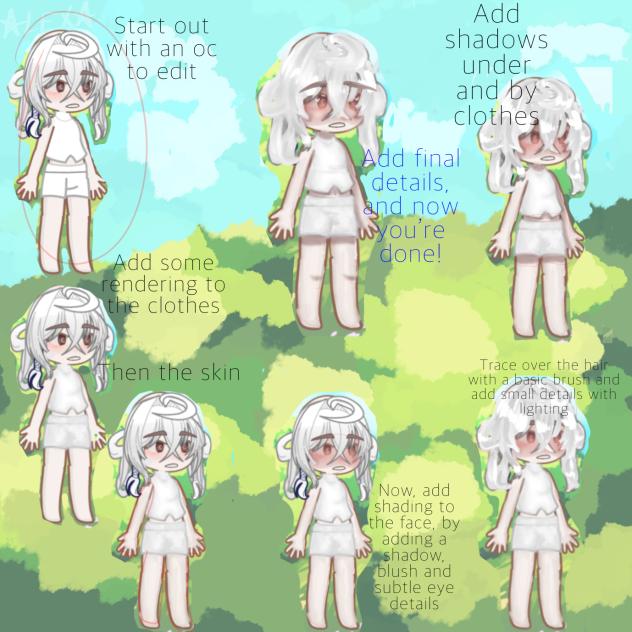 Gacha editing tutorial!