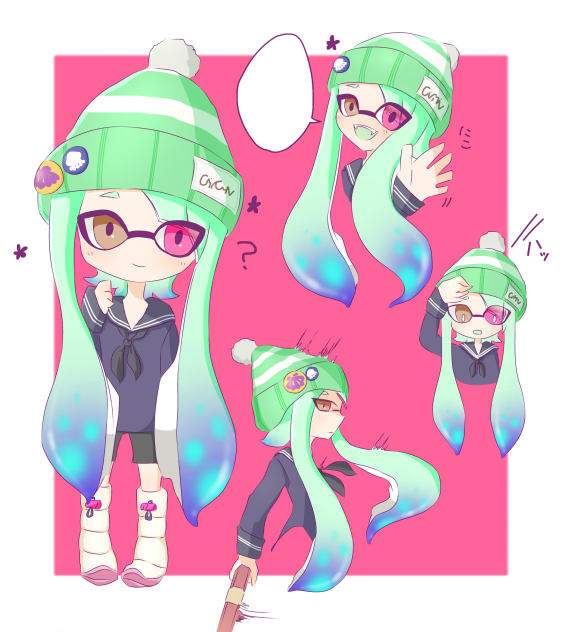 イカ化タグガール