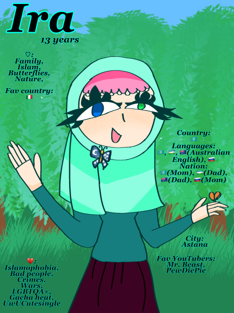 Ira, my new character for comic