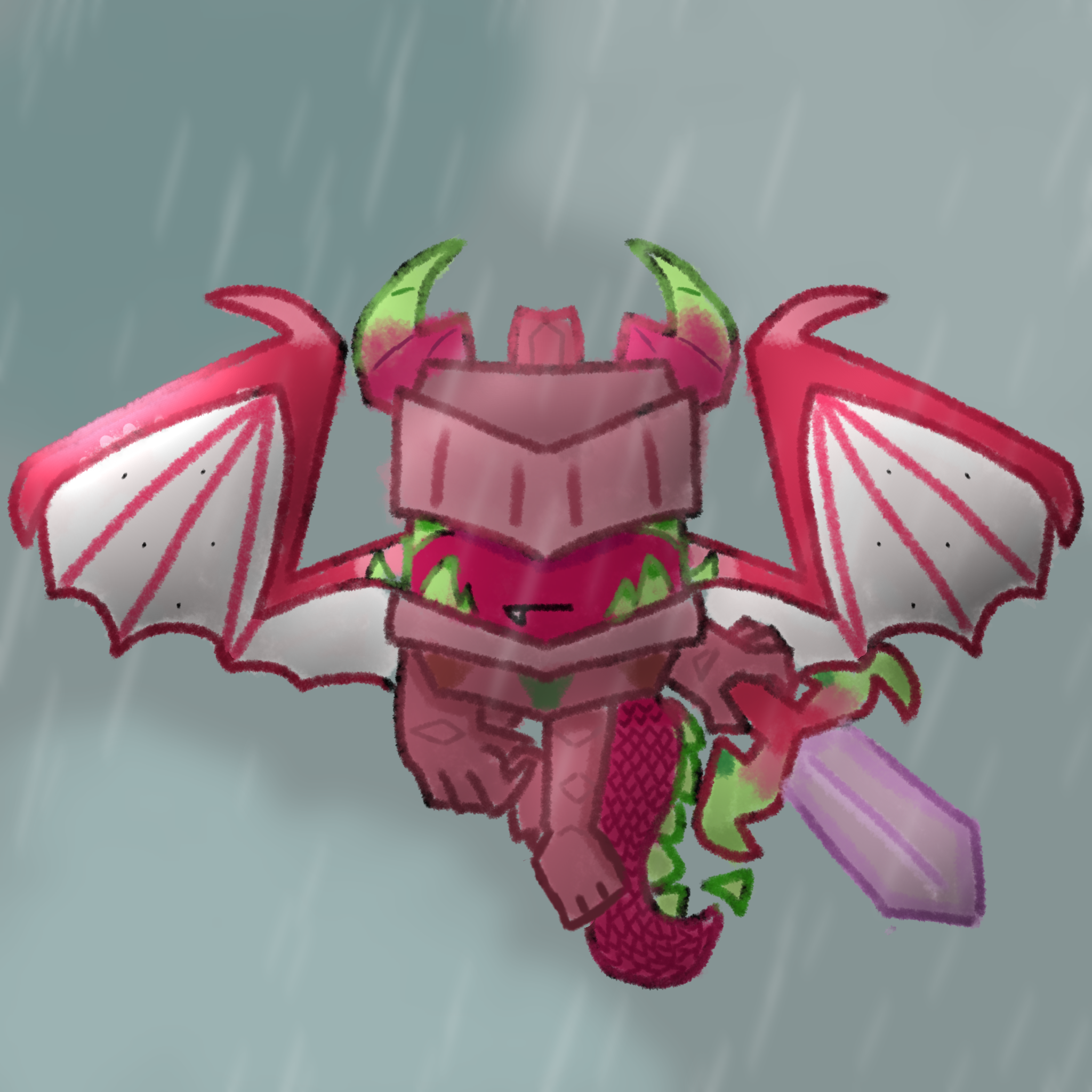 dragon fruit osc oc rah - ibisPaint