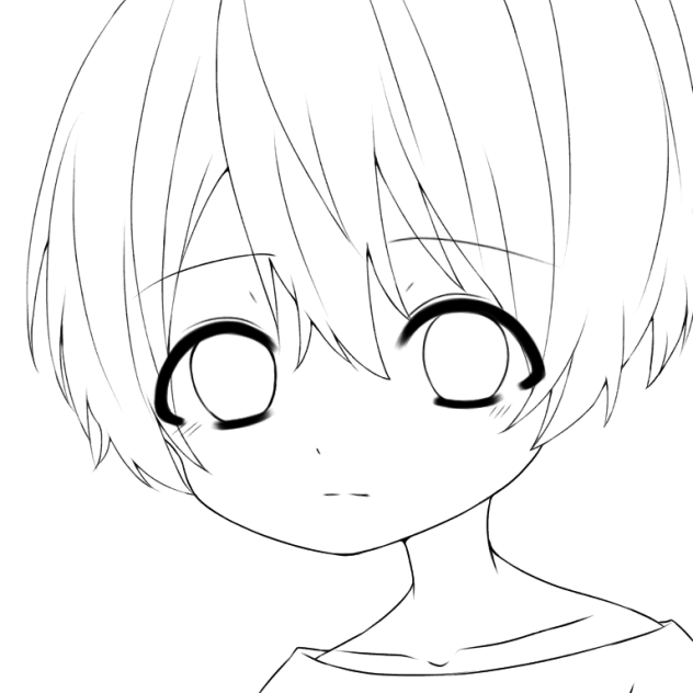 線画7