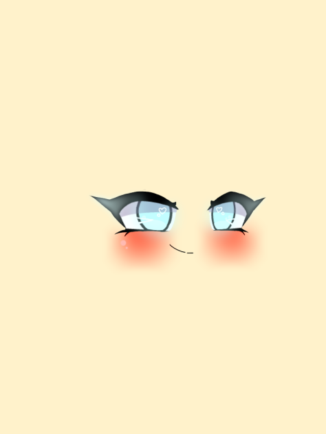 Shading eyes UwU