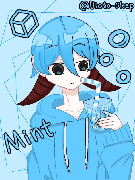 6315様のリクエストアート！【ミント、擬人化】