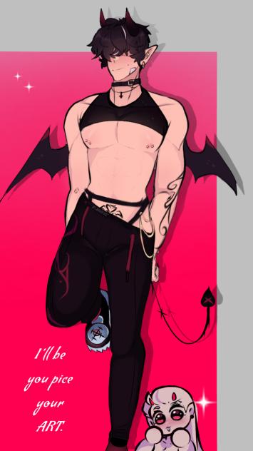 Tadashi glow up demon form
