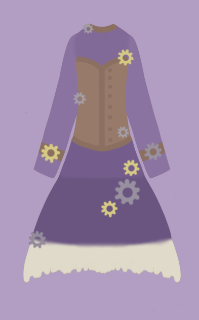 fantasy + gears (art fight)