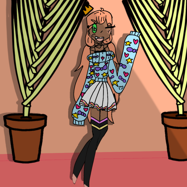 candy palm tree - ibisPaint