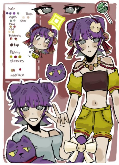 Character sheet 😺✨✨