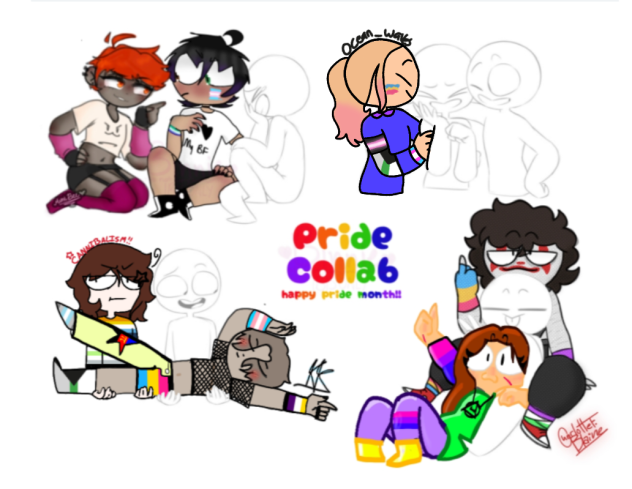 Pride Collab! Happy pride Month!
