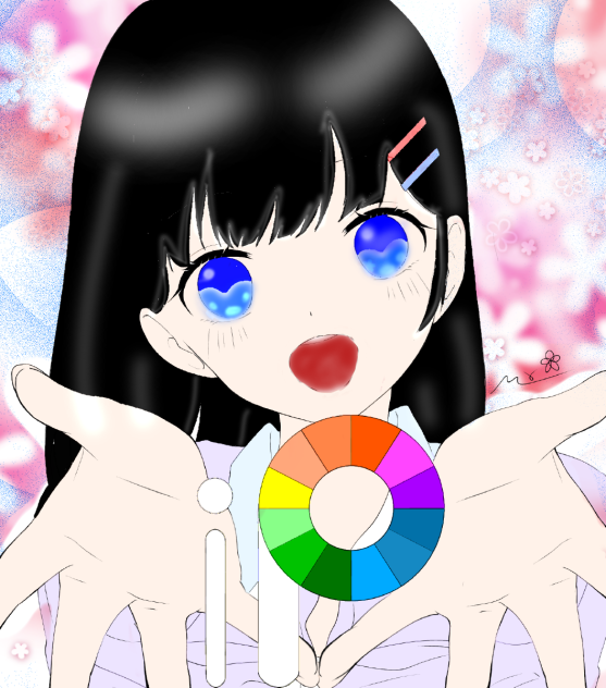 素敵な線画塗らせていただきました！