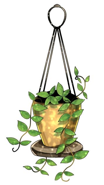 Hanging plant 5