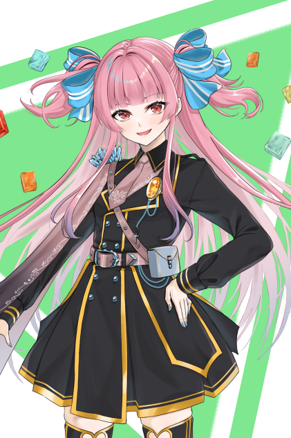 依頼イラスト「軍服少女」