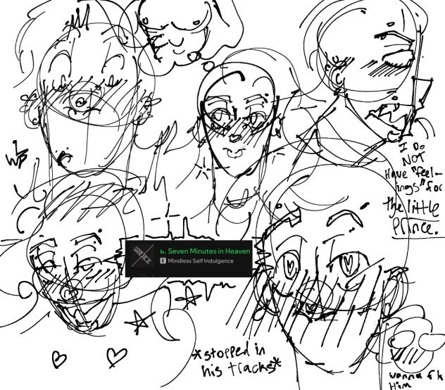 Seven minutes in heaven ahh Kai