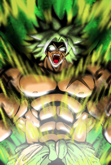 ブロリー フルパワー画像 LR 超サイヤ人ブロリー フルパワー r