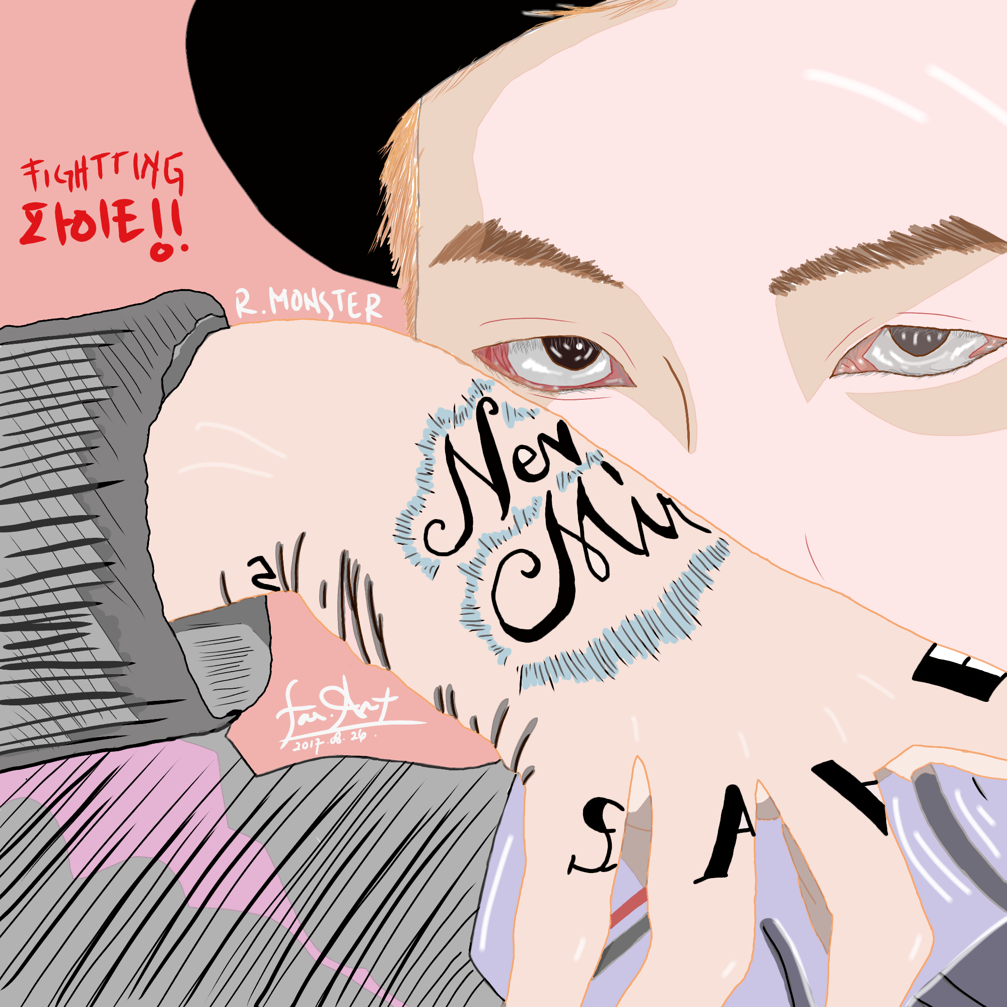 RAP MONSTER - ibisPaint
