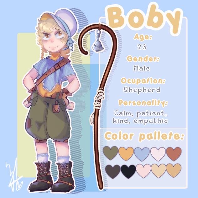 Redrawing Boby!