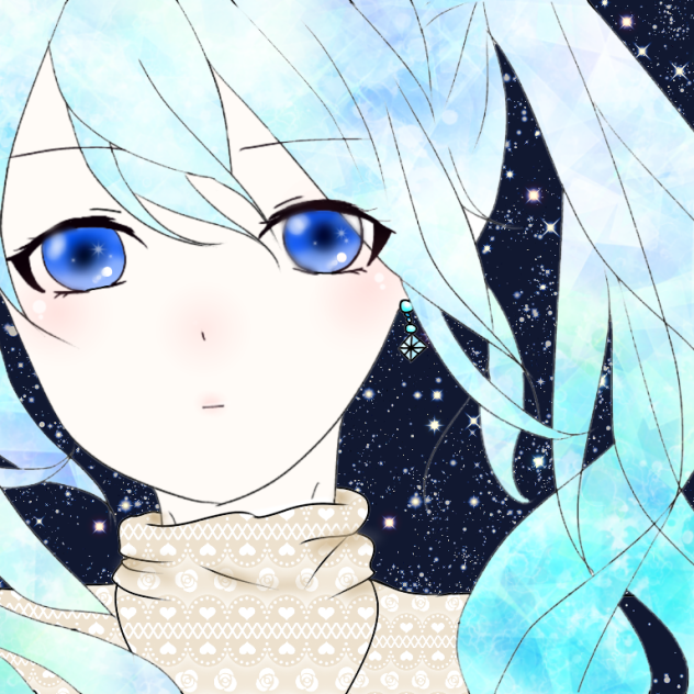 塗らせていただきました@星空で