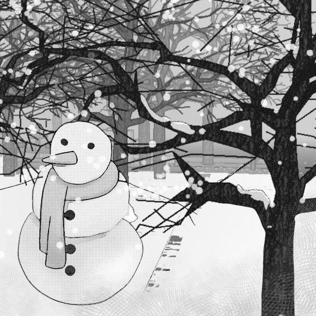 snowman bg