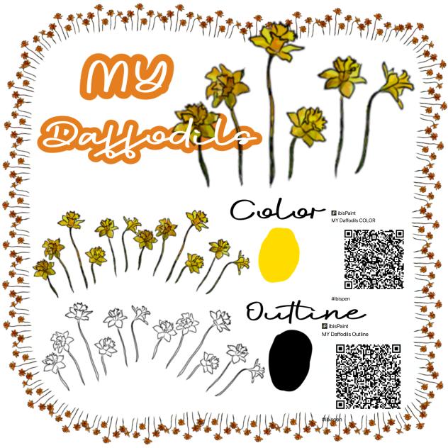MY Daffodils brush