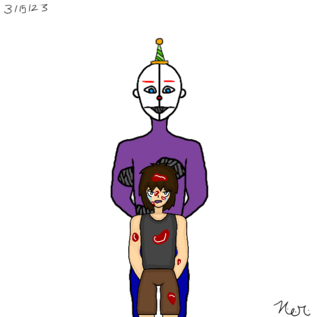 Michael Afton Aka Ennard