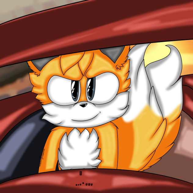 Movie!Tails The Fox Sonic 2 Poster Redra