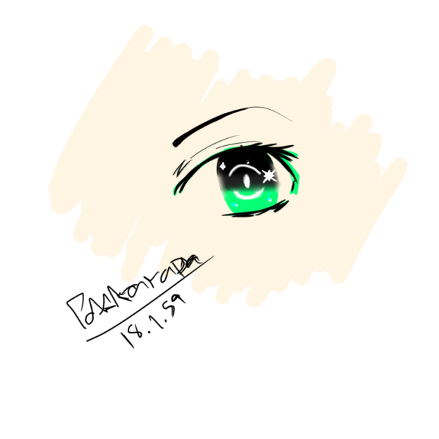 ประกายตาของ A yami - ibisPaint