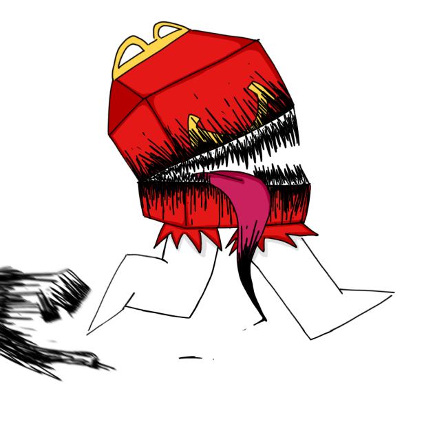Strange happy meal
