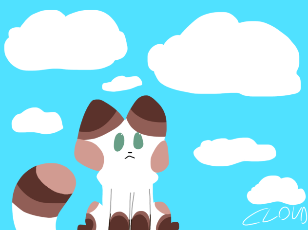 Chocolatey in a cloudy Landscapes