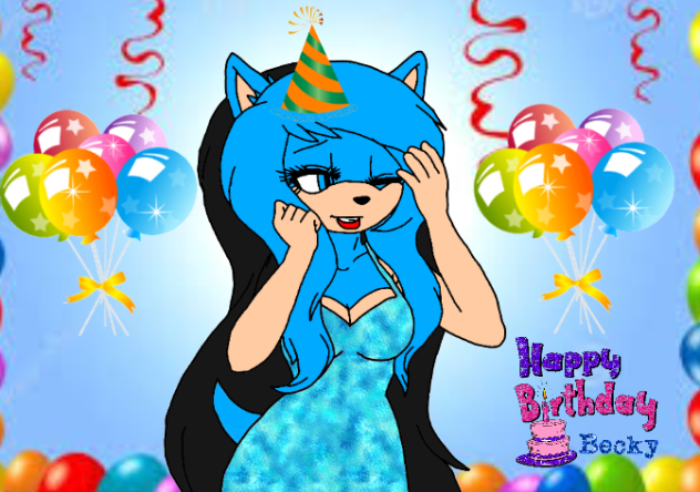 Happy Birthday Becky The Sweet HedgeHog