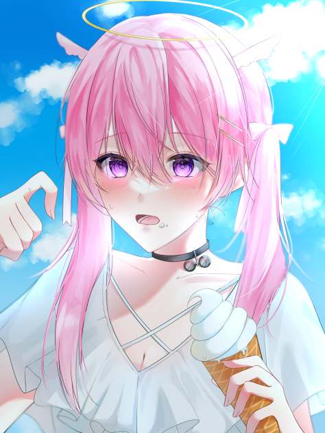 なにかついてる？