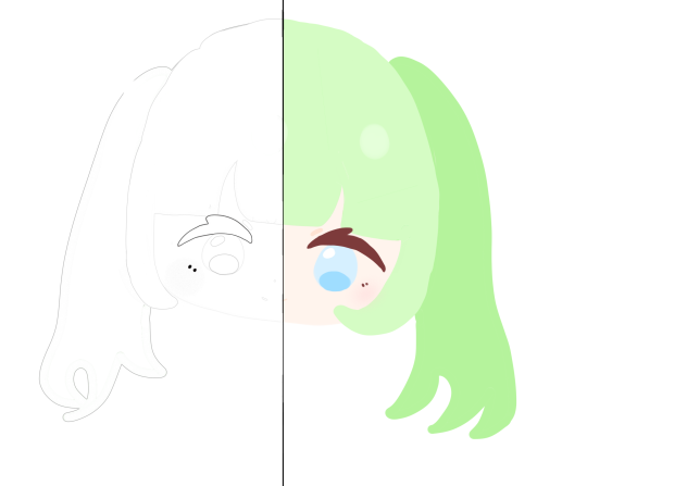 合作塗り絵