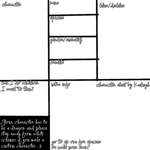 CHARACTER SHEET!!