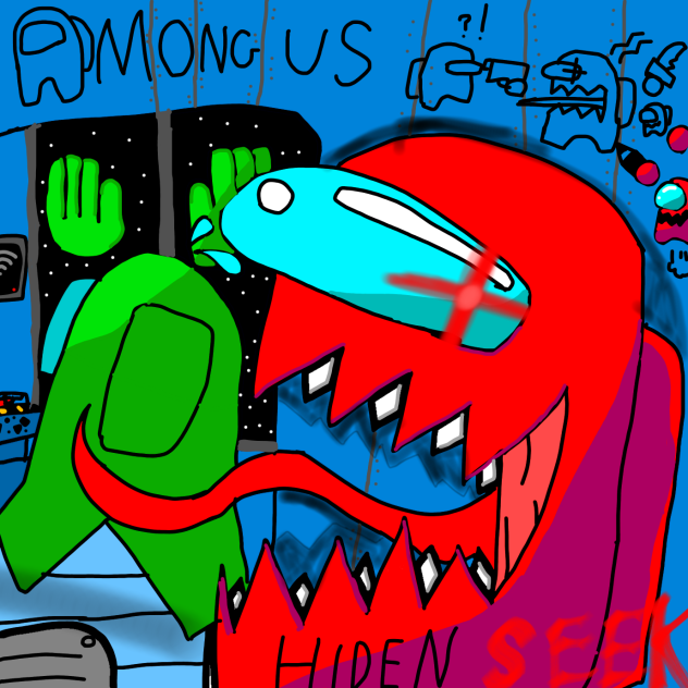 AMONG US    HIDE N SEEK