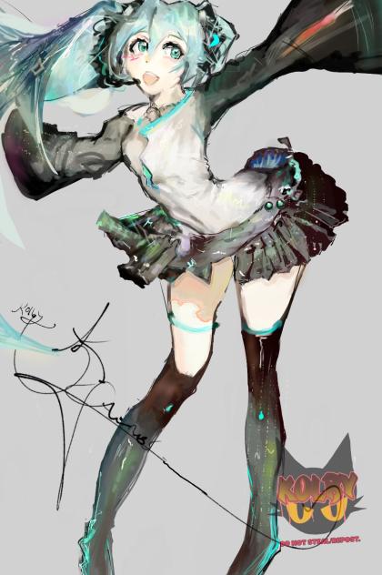 Miku but I'm so unmotivated again