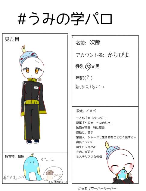 学パロ応募用紙！