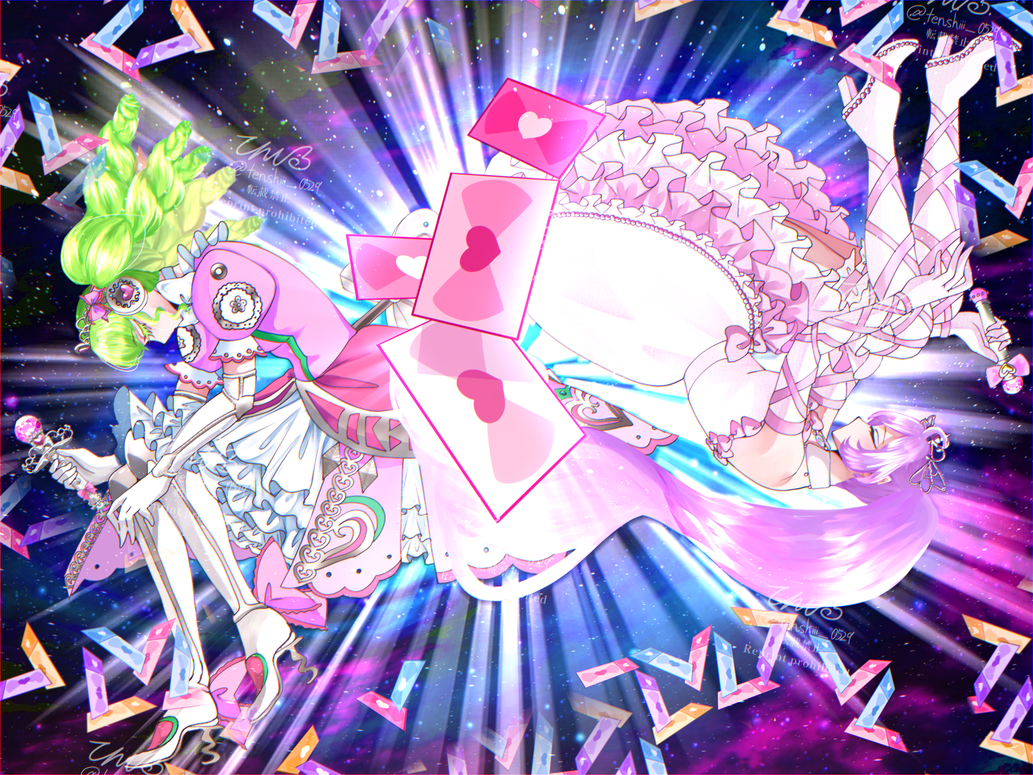 プリモアート プリパラアートボード「らぁらとファルル ～友達～」