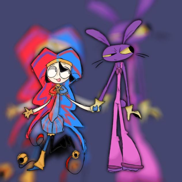 Pomni and jox or whatever