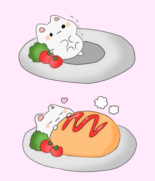 Omelet Kitty❤️
