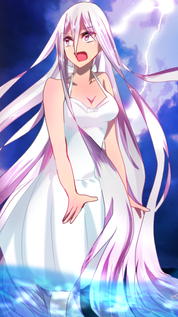 ロングの女の子