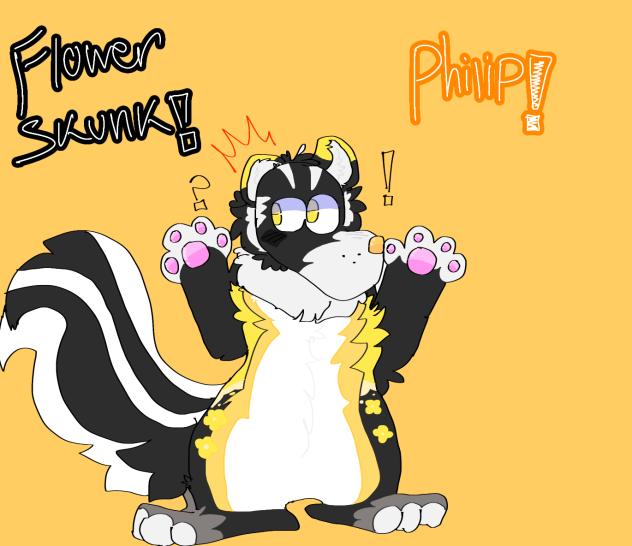 🦨Blooming Skunk!!🌼