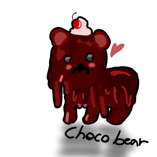 Chocolate Sundae Bear!