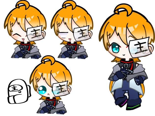 立ち絵できました〜！