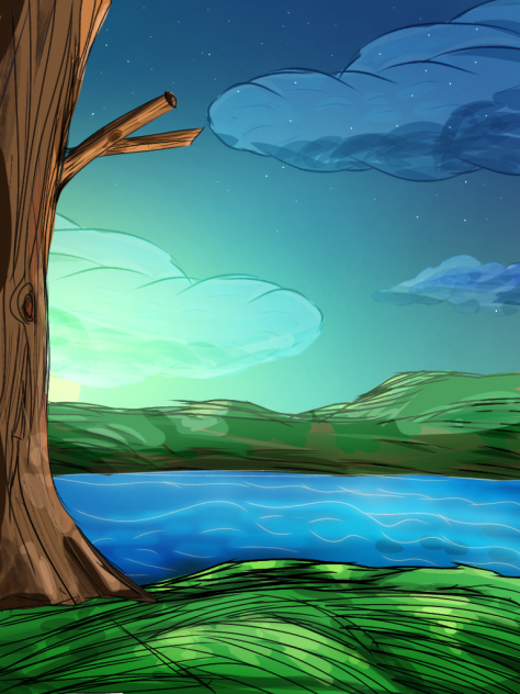 the tree land scape