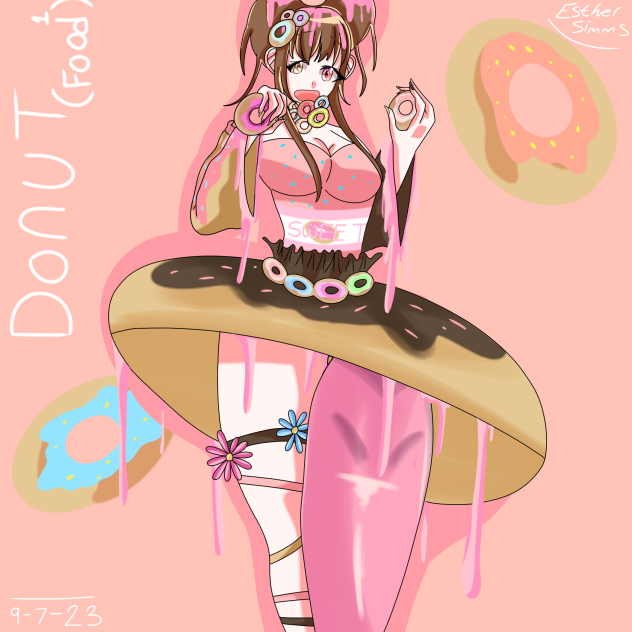 Donut 🍩 [Food as people 1] [RANDOM]
