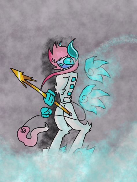 fanart for a deviantart friend