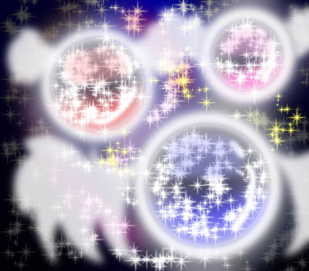 小さなガラス玉