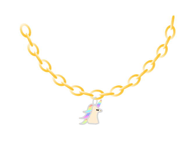 Unicorn necklace