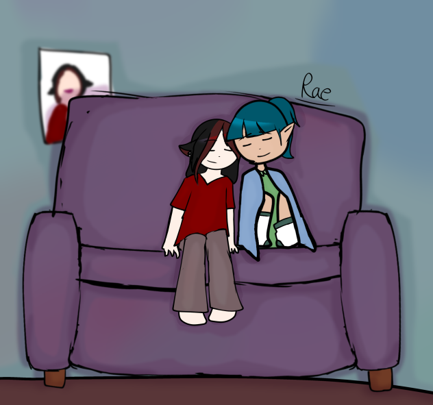 Movie Night (Sasha and Xandria)