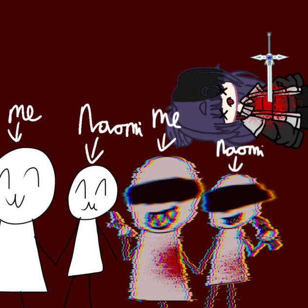 Me and Naomi Has Kill Akuma