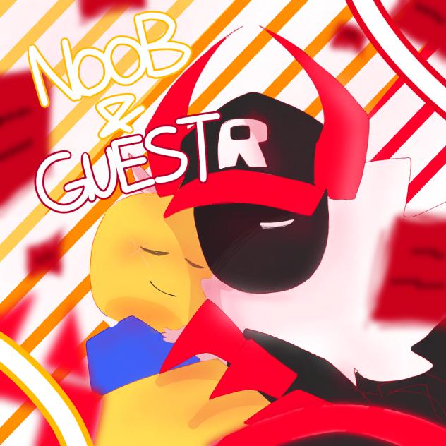 Roblox noob and Guest
