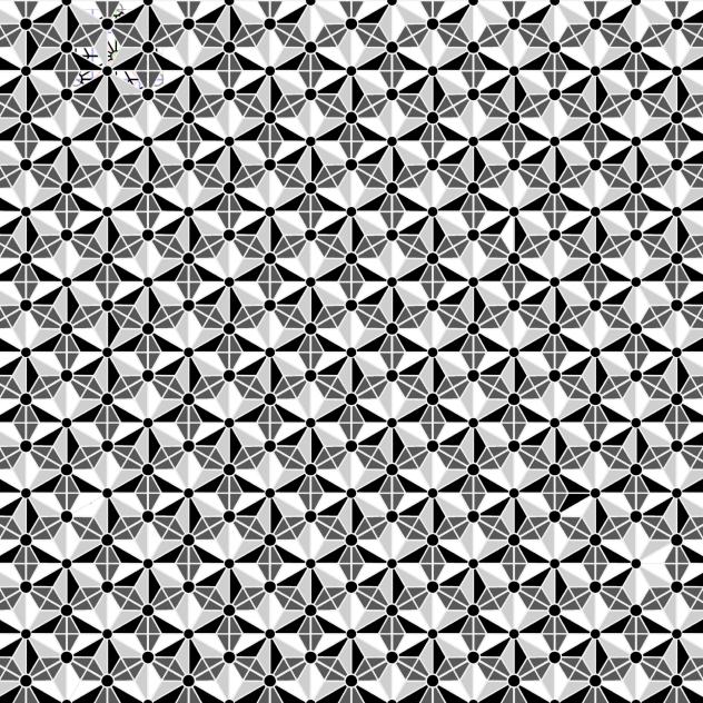 Asanoha Pattern(Gray)